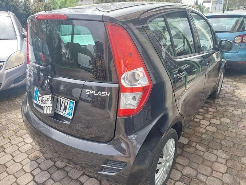 Second-hand Suzuki Splash GL 68 CP (50 kW) 2013 Negru Hatchback