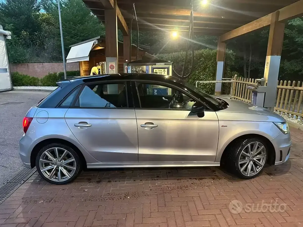 Usata Audi S1 Sportback Attraction 90 CV (66 kW) 2015 Grigio Utilitaria