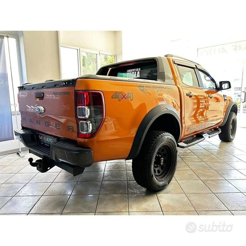 Usata Ford Ranger Wildtrack 200 CV (147 kW) 2018 Arancione Pick-up
