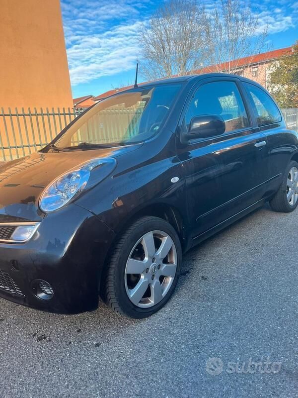 Usata Nissan Micra 80 CV (58 kW) 2009 Nero Utilitaria
