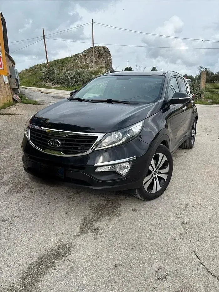 Usata Kia Sportage 116 CV (85 kW) 2012 Nero SUV