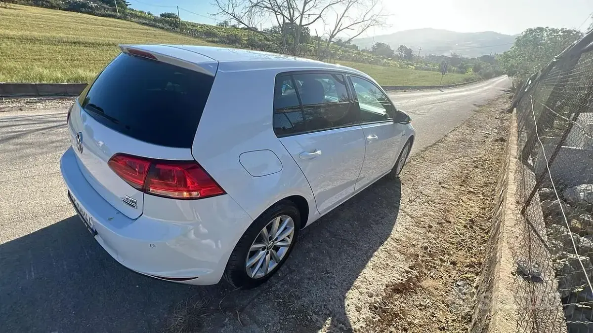 Usata VW Golf VII 105 CV (77 kW) 2016 Bianco Berlina