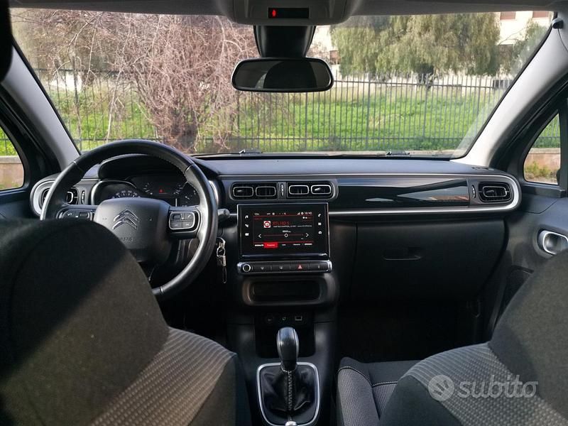 Usata Citroën C3 Shine 75 CV (55 kW) 2018 Grigio Utilitaria