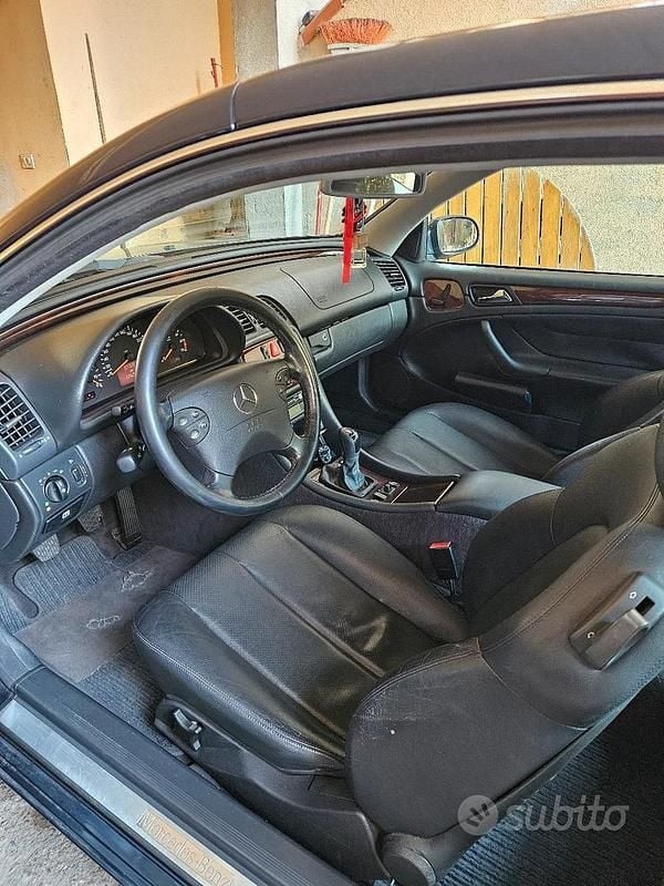 Usata Mercedes CLK230 Elegance 197 CV (144 kW) 2000 Blu Coupé