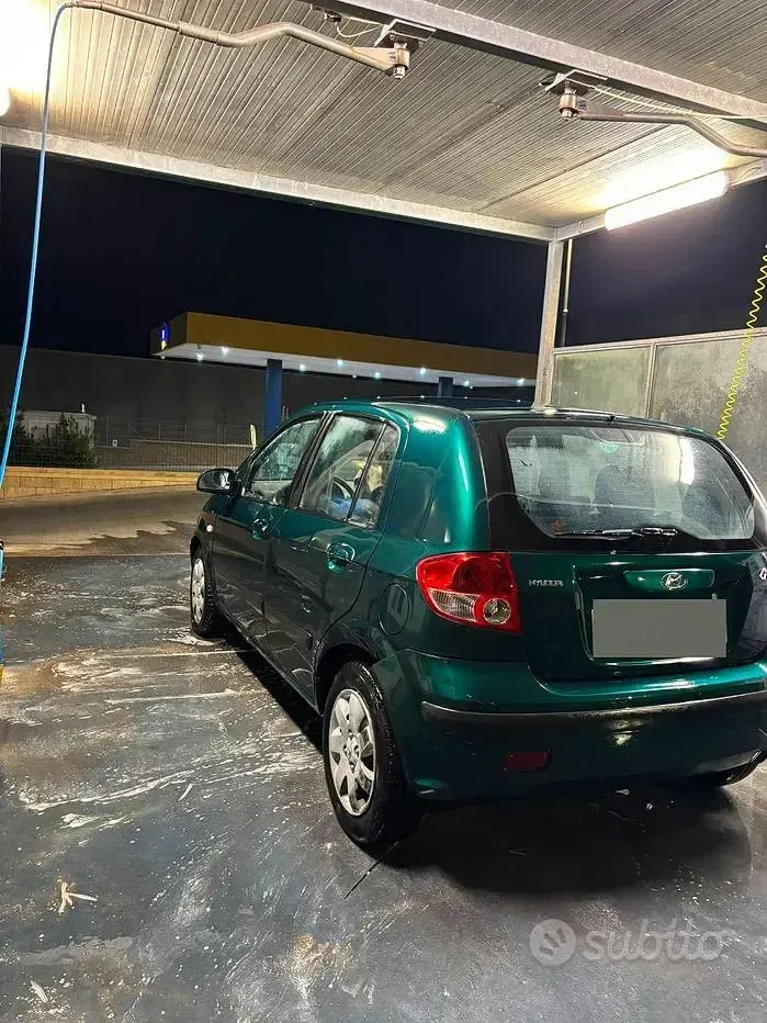 Usata Hyundai Getz 82 CV (60 kW) 2002 Verde Utilitaria