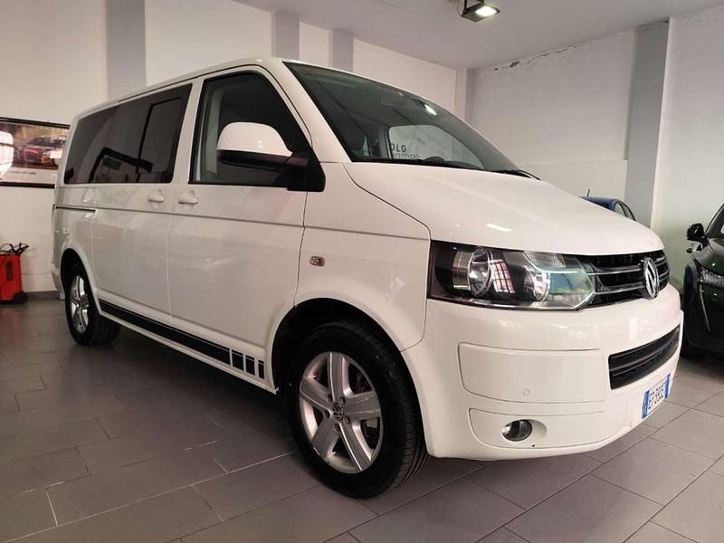 Usata VW T5 Comfortline 179 CV (131 kW) 2013 Bianco Furgone