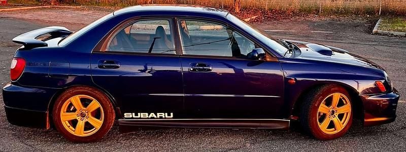 Usado Subaru Impreza 218 CV (160 kW) 2001 Azul Berlina