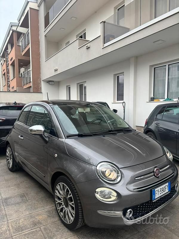 Usata Fiat 500 95 CV (69 kW) 2019 Grigio Utilitaria
