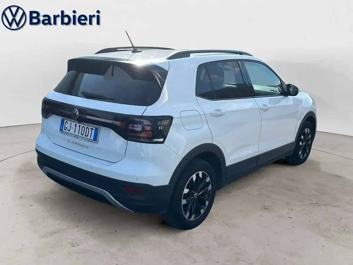 Usata VW T-Cross Style 95 CV (69 kW) 2022 Bianco SUV