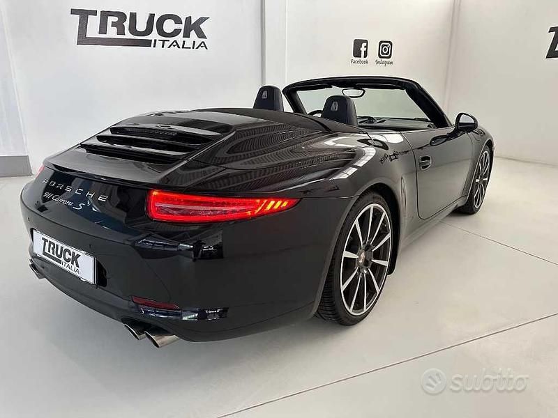 Usata Porsche 911 Carrera 2014 Nero Cabrio