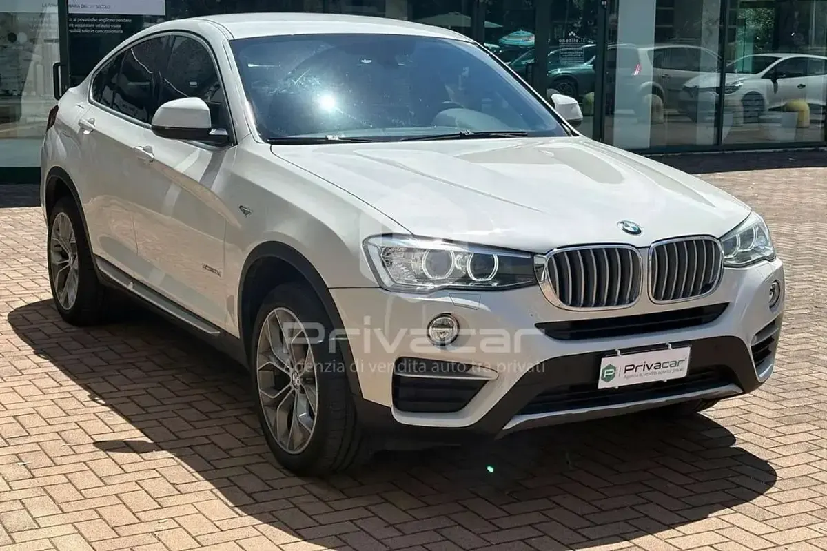 Usata BMW X4 xLine 190 CV (139 kW) 2016 Bianco SUV