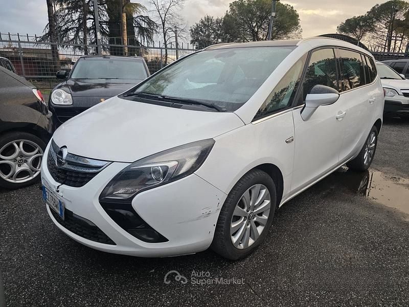 Usata Opel Zafira Tourer 150 CV (110 kW) 2015 Bianco Monovolume