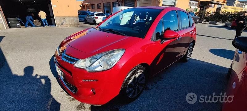 Begagnad Citroën C3 75 HK (55 kW) 2015 Röd Halvkombi