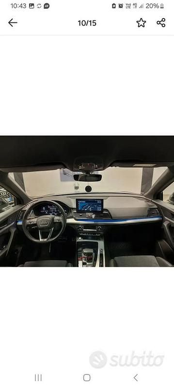 Usata Audi Q5 Sportback S-Line 204 CV (150 kW) 2021 Nero SUV