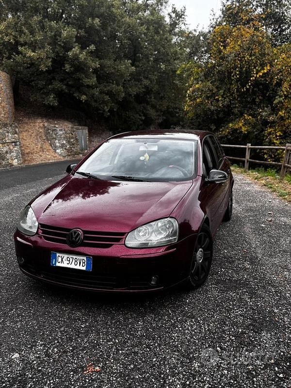 Usata VW Golf IV 2003 Rosso Berlina