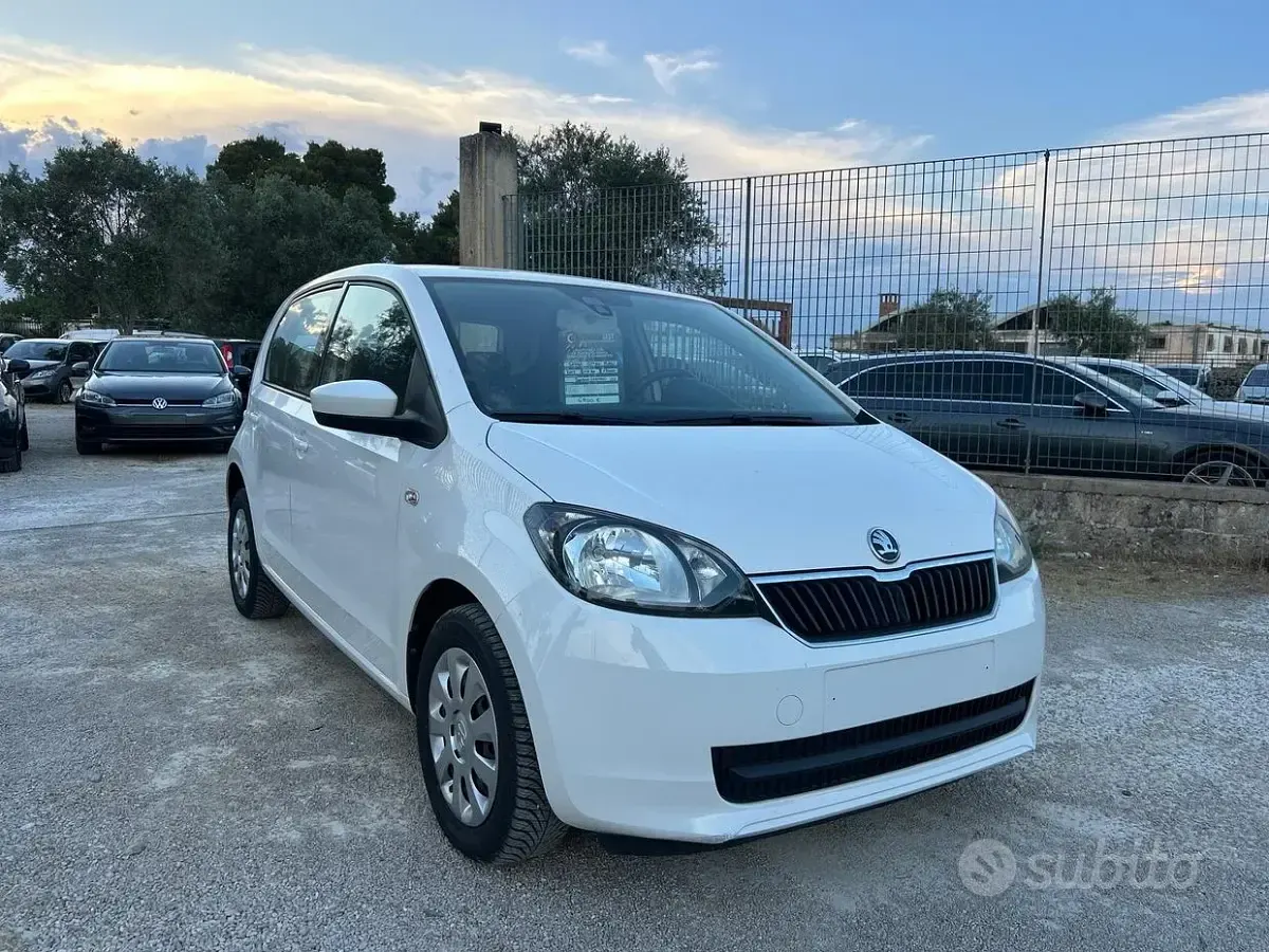 Usata Skoda Citigo Ambition 68 CV (50 kW) 2013 Bianco Utilitaria