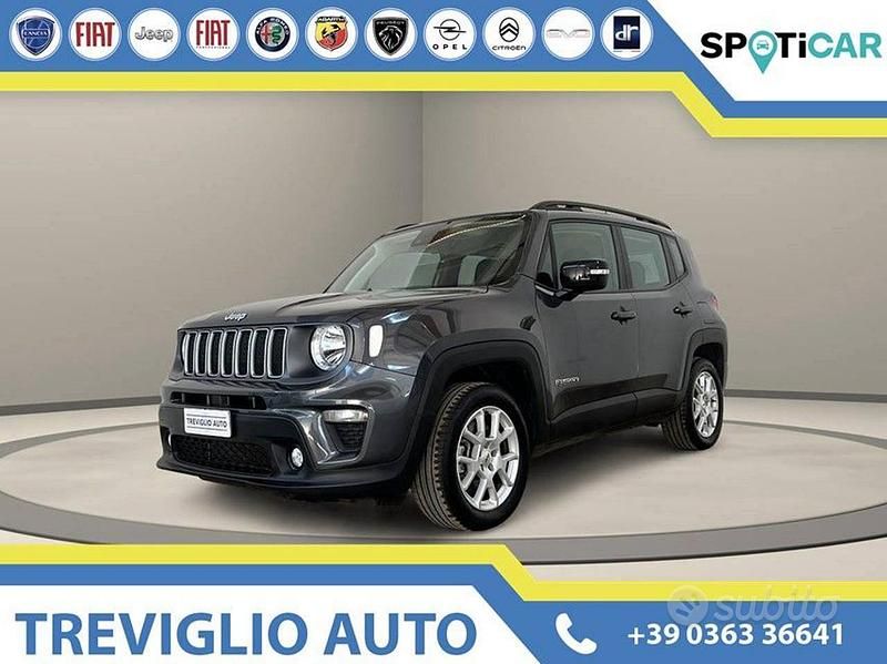 Grigio scuro / metallizzato Usata 2024 Jeep Renegade Limited SUV | 21.950 € (Buon prezzo) - Immagine 1/4