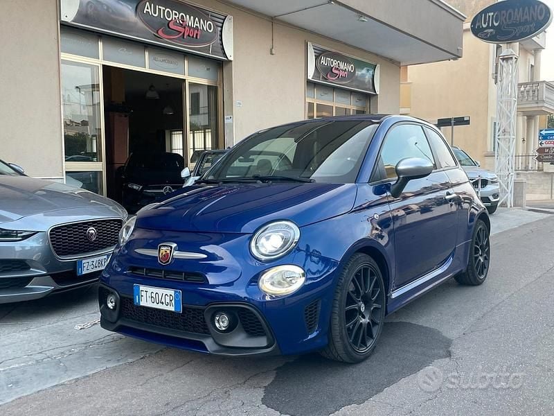 Usata Abarth 595 Turismo 165 CV (121 kW) 2019 Blu Berlina