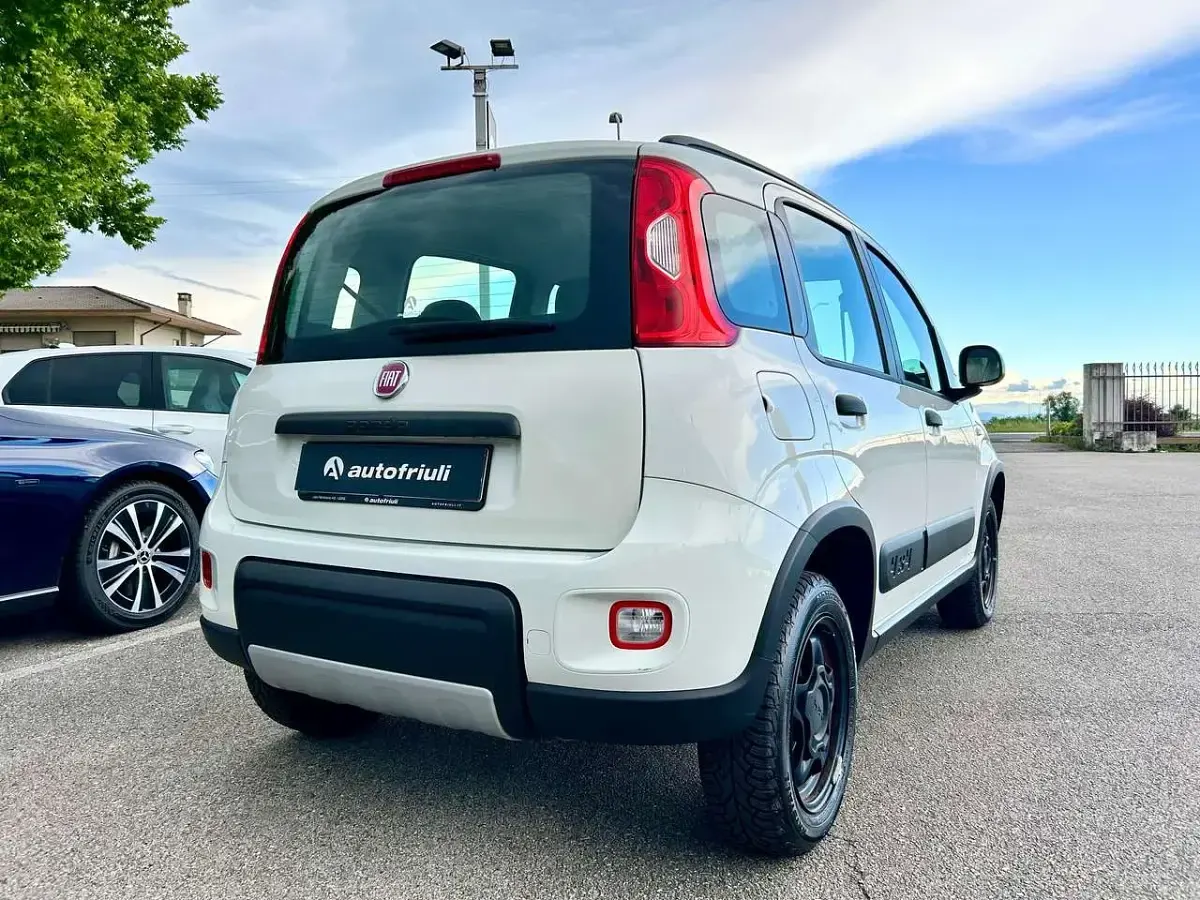Usata Fiat Panda 4x4 S 86 CV (63 kW) 2017 Bianco gelato Utilitaria