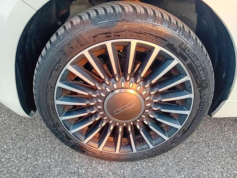 Usata Fiat 500C Lounge 69 CV (50 kW) 2017 Bianco Cabrio