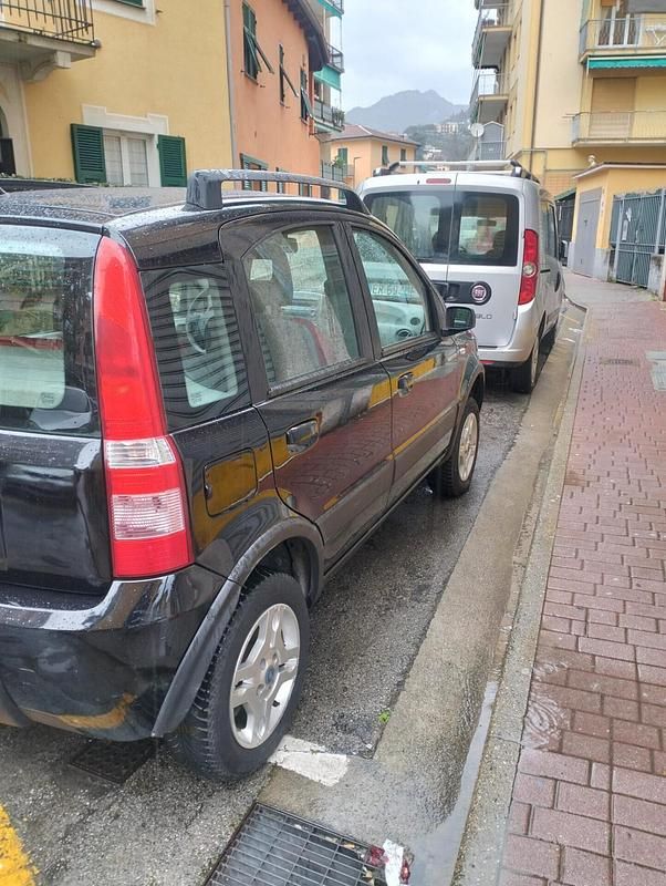 Usata Fiat Panda 4x4 69 CV (50 kW) 2006 Nero Utilitaria