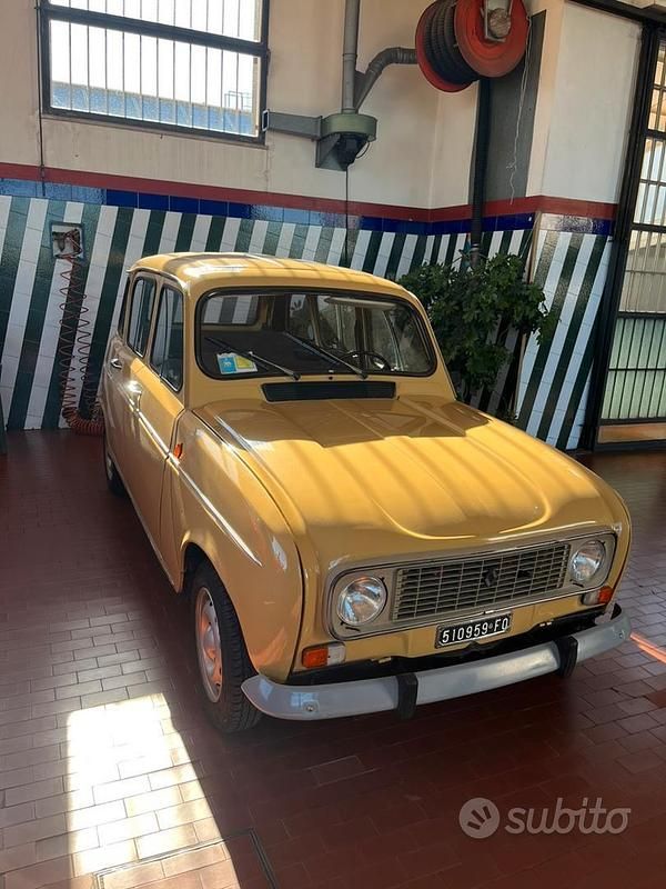 Usata Renault R4 34 CV (25 kW) 1982 Giallo Berlina