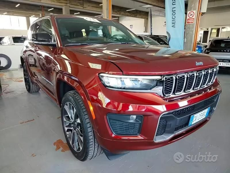 Usata Jeep Grand Cherokee Overland 272 CV (200 kW) 2024 Rosso SUV