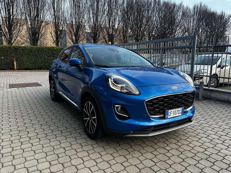 Usata Ford Puma Titanium S 125 CV (91 kW) 2021 Blu/azzurro SUV