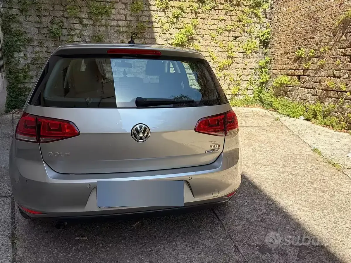 Usata VW Golf VII 110 CV (80 kW) 2017 Grigio Berlina