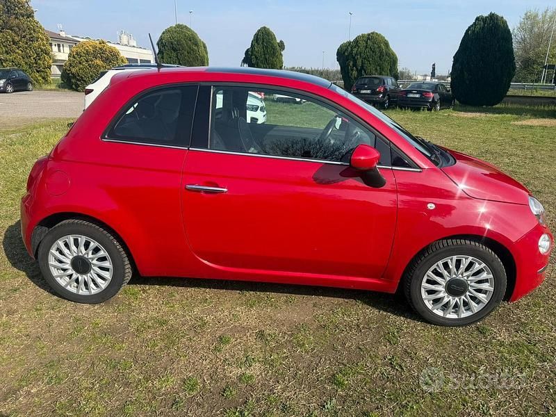 Usata Fiat 500 Lounge 69 CV (50 kW) 2017 Rosso Berlina