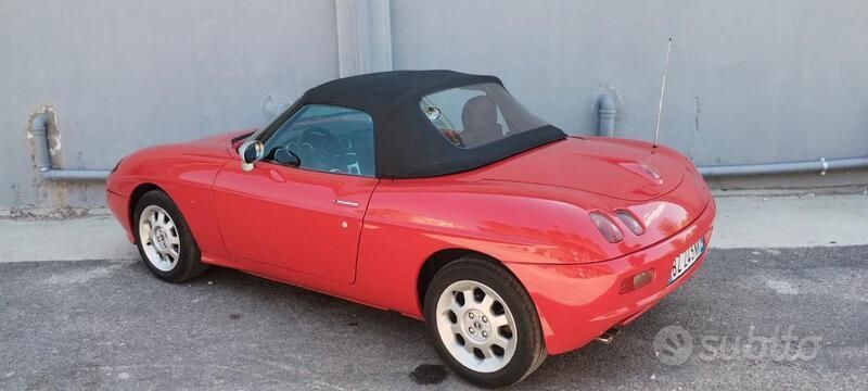 Usata Fiat Barchetta 131 CV (96 kW) 2002 Rosso Cabrio