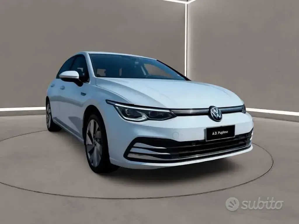 Usata VW Golf VII 116 CV (85 kW) 2020 Bianco Berlina