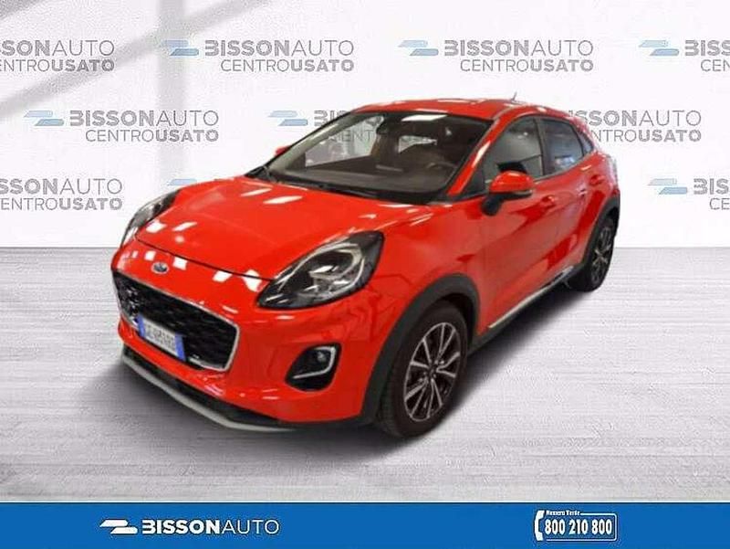 Rosso pastello Usata 2021 Ford Puma Titanium S SUV | 18.000 € (Buon prezzo) - Immagine 1/4