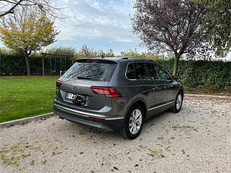 Usata VW Tiguan Advance 150 CV (110 kW) 2019 Grigio SUV