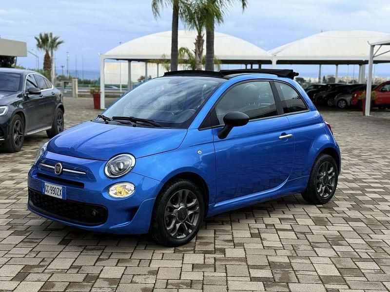 Usata Fiat 500 Connect 69 CV (50 kW) 2021 Blu/azzurro Cabrio