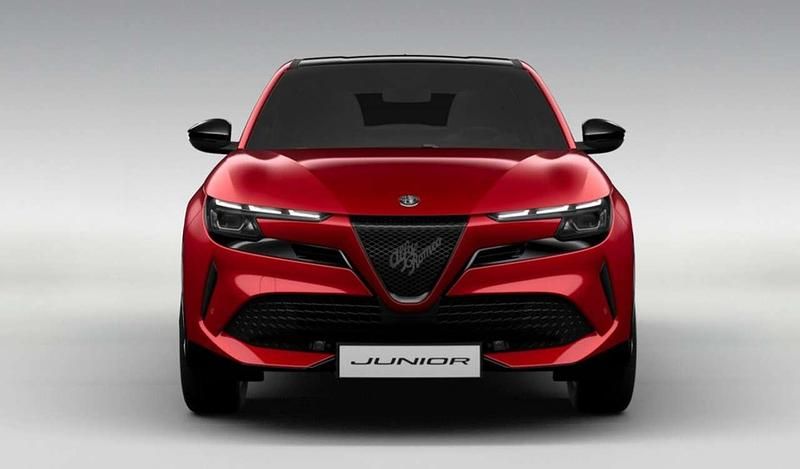 Nuova Alfa Romeo Junior Sprint 145 CV (106 kW) 2026 Rosso brera tetto nero SUV