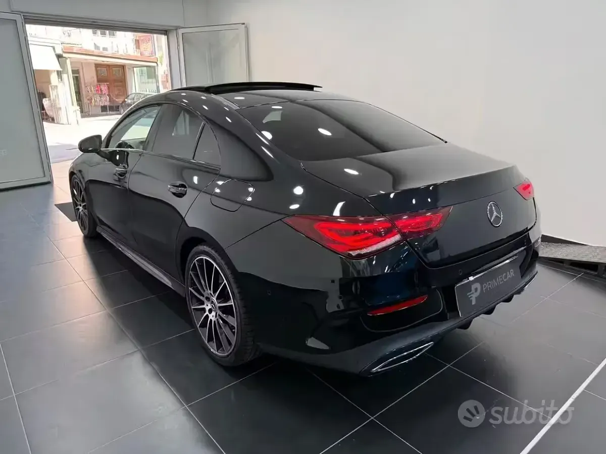 Usata Mercedes CLA200 Premium 150 CV (110 kW) 2021 Nero Coupé