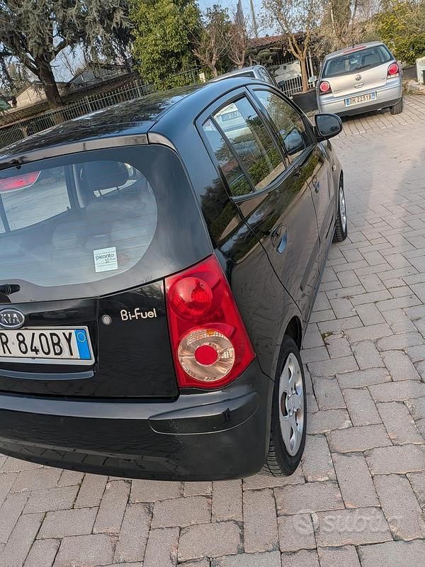 Usata Kia Picanto 2008 Nero Utilitaria