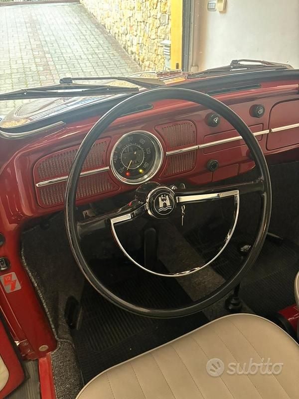 Usata VW Beetle 1960 Rosso Utilitaria