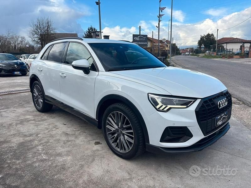 Usata Audi Q3 S-Line 150 CV (110 kW) 2019 Bianco SUV