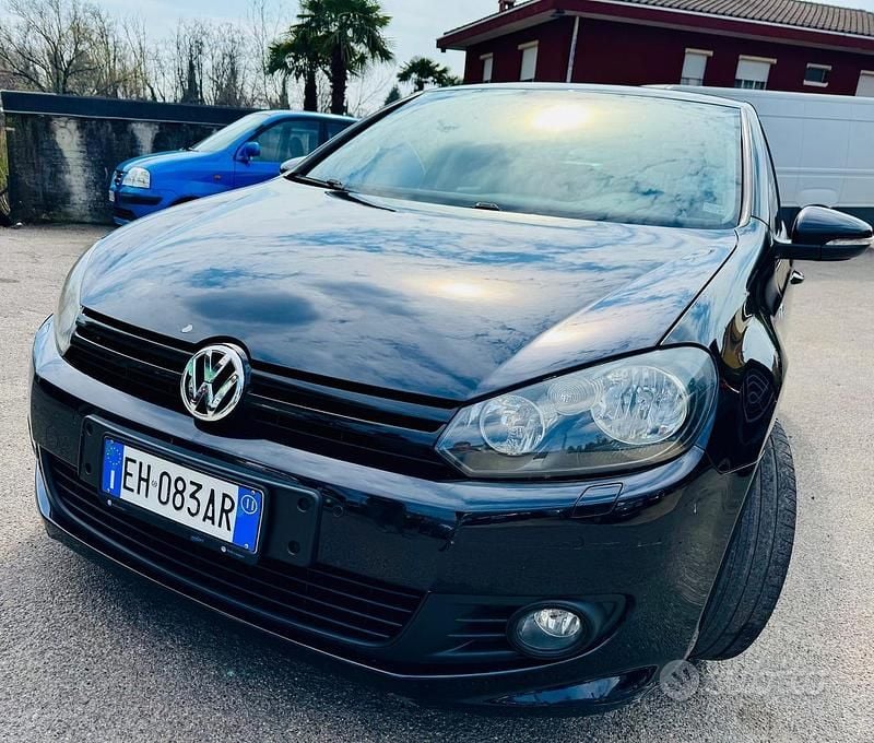 Usata VW Golf VI Highline 104 CV (76 kW) 2011 Nero Utilitaria