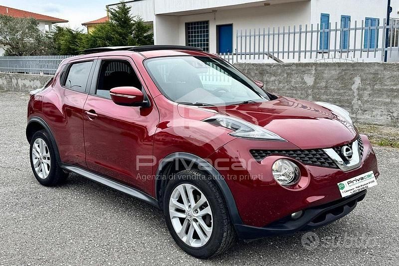 Usata Nissan Juke Tekna 115 CV (84 kW) 2014 Rosso SUV