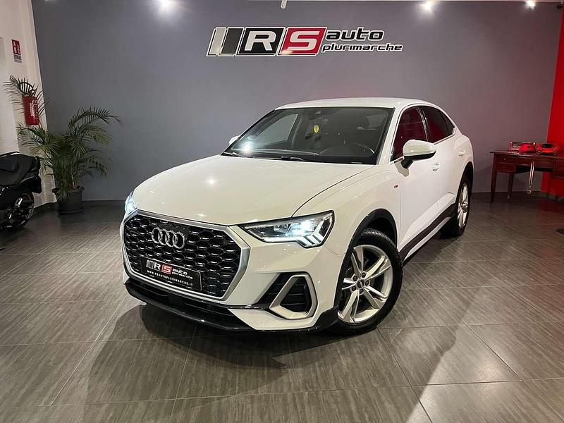 Bianco Usata 2020 Audi Q3 Sportback S-Line SUV | 34.490 € (Buon prezzo) - Immagine 1/4