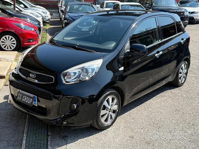 Usata Kia Picanto 67 CV (49 kW) 2016 Nero Utilitaria