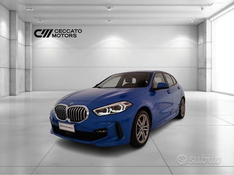Usata BMW 116 M Sport 116 CV (85 kW) 2022 Blu Utilitaria