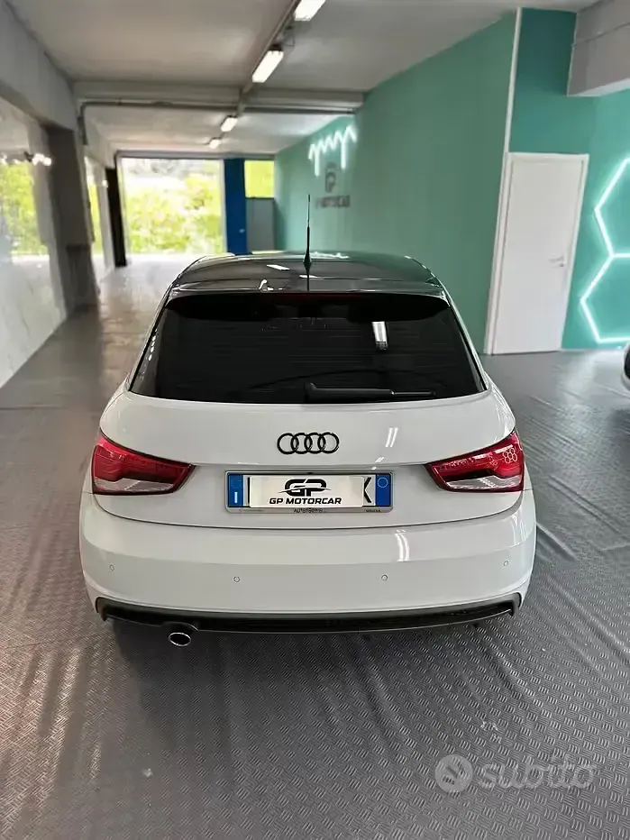 Usata Audi A1 Admired 90 CV (66 kW) 2017 Bianco Utilitaria
