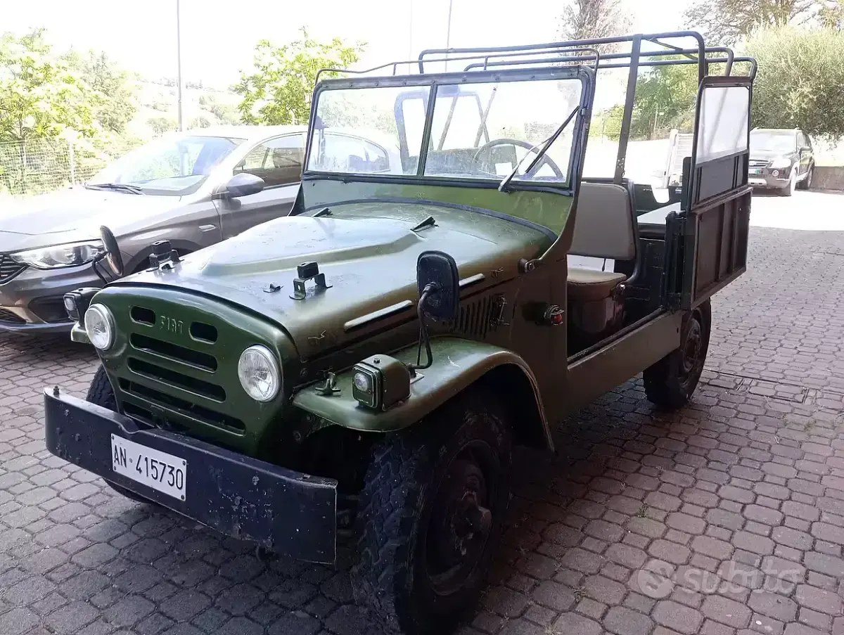 Usata Fiat Campagnola 65 CV (47 kW) 1950 Verde SUV
