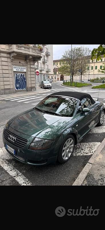 Usata Audi TT Roadster 180 CV (132 kW) 1999 Verde Cabrio