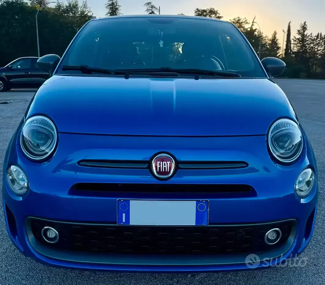 Usata Fiat 500S S 69 CV (50 kW) 2016 Blu Berlina