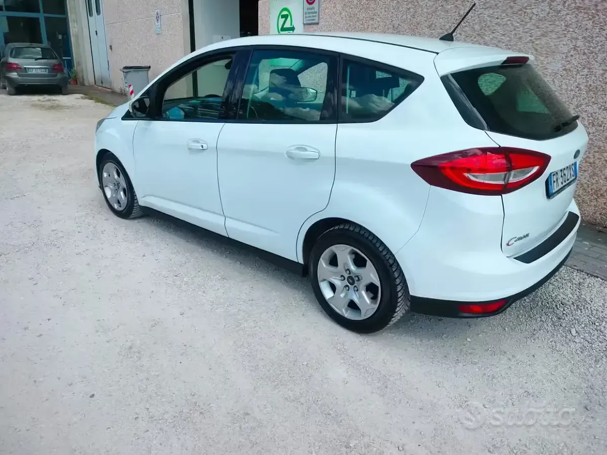 Usata Ford C-MAX 95 CV (69 kW) 2018 Bianco Monovolume